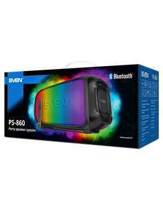 Портативная колонка SVEN PS-860, Чёрный 2