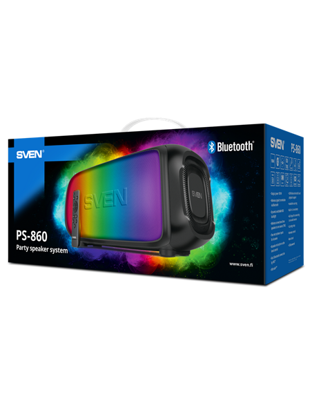 Boxă portabilă SVEN PS-860, Negru