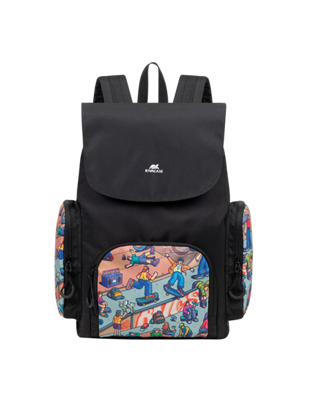 Рюкзак Rivacase 5425, Полиэстер, Skaters