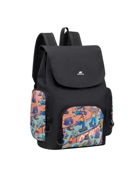 Рюкзак Rivacase 5425, Полиэстер, Skaters