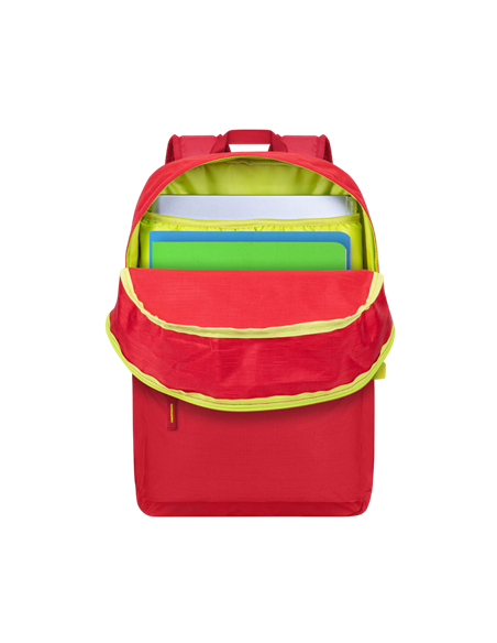 Rucsac Rivacase 5562, Poliester, Roșu