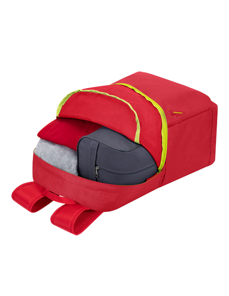 Rucsac Rivacase 5562, Poliester, Roșu