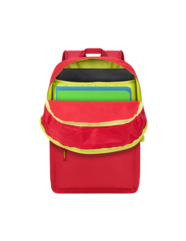 Rucsac Rivacase 5562, Poliester, Roșu