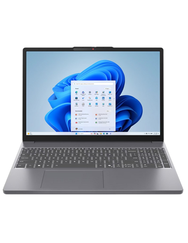 Ноутбук 15,3" Lenovo IdeaPad Slim 3 15IRH10, Luna Grey, Intel Core i5-13420H, 16Гб/512Гб, Без ОС