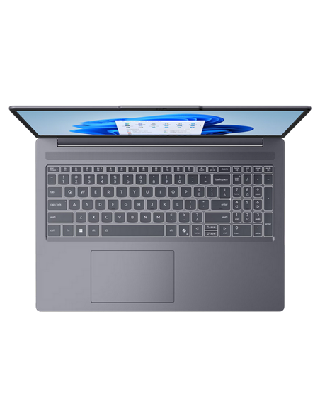 Laptop 16" Lenovo IdeaPad Slim 3 16IRH10, Luna Grey, Intel Core i7-13620H, 24GB/512GB, Fără SO