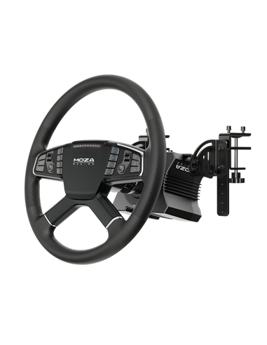 Volan Gaming MOZA Trucking Bundle, Negru
