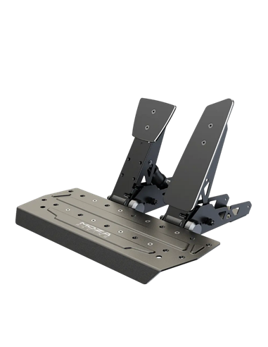 Pedale MOZA SR-P Double Pedals with Base, Negru