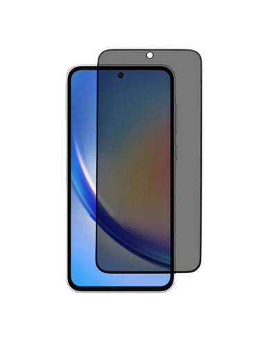 Защитное стекло Xcover Privacy Full Glue Premium для Samsung Galaxy A36/A56, Черный