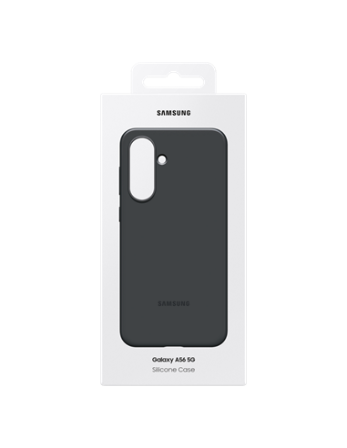 Чехол Samsung Silicone Cover для Galaxy A56, Чёрный