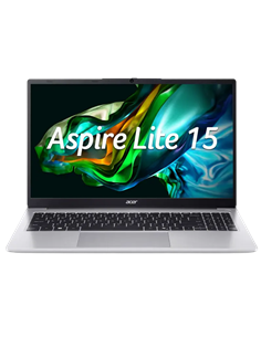 Laptop 15,6" Acer Aspire Lite 15 AL15-41P, Light Silver, AMD Ryzen 7 5700U, 16GB/512GB, Linux eShell