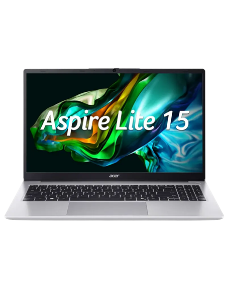 Laptop 15,6" Acer Aspire Lite 15 AL15-41P, Light Silver, AMD Ryzen 7 5700U, 16GB/512GB, Linux eShell