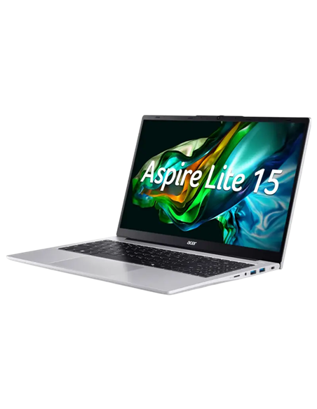 Laptop 15,6" Acer Aspire Lite 15 AL15-41P, Light Silver, AMD Ryzen 7 5700U, 16GB/512GB, Linux eShell Laptop 15,6" Acer Aspire Lite 15 AL15-41P, Light Silver, AMD Ryzen 7 5700U, 16GB/512GB, Linux eShell