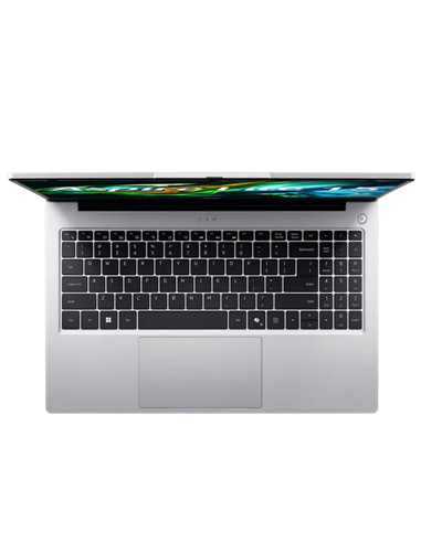 Laptop 15,6" Acer Aspire Lite 15 AL15-41P, Light Silver, AMD Ryzen 7 5700U, 16GB/512GB, Linux eShell