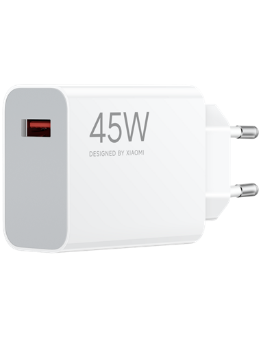 Încărcător Xiaomi Turbo Charging, 45W, Alb
