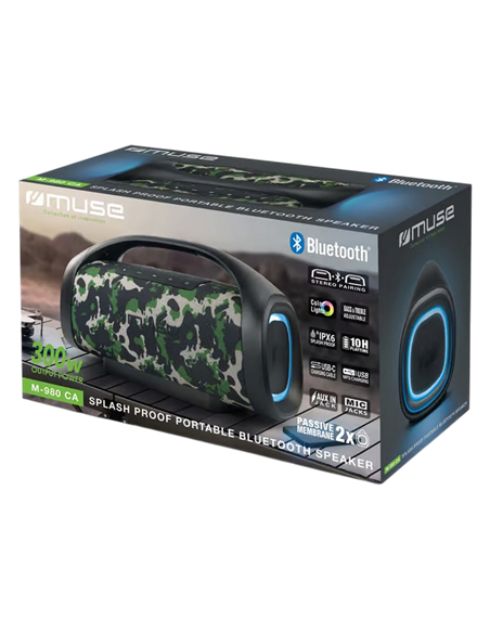 Boxă portabilă MUSE M-980 CA, Camuflaj