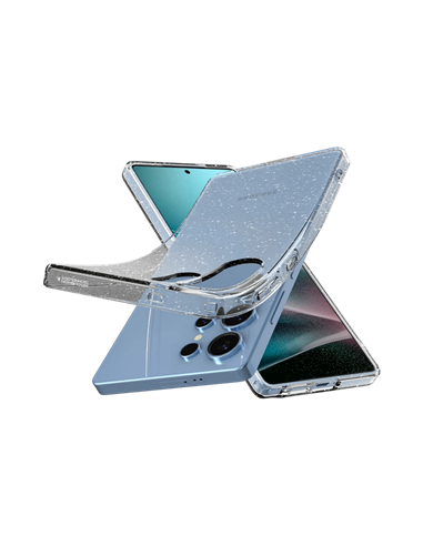 Husă Spigen Liquid Crystal pentru Samsung Galaxy S25, Cristal cu sclipici