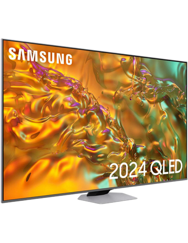 85" MiniLED SMART Телевизор Samsung QE85QN80FAUXUA, 3840x2160 4K UHD, Tizen, Черный