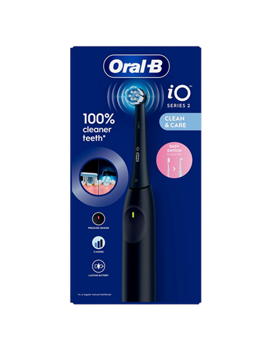 Periuță de dinți electrică Braun Oral-B iO2, Night Black