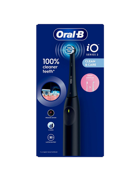 Periuță de dinți electrică Braun Oral-B iO2, Night Black