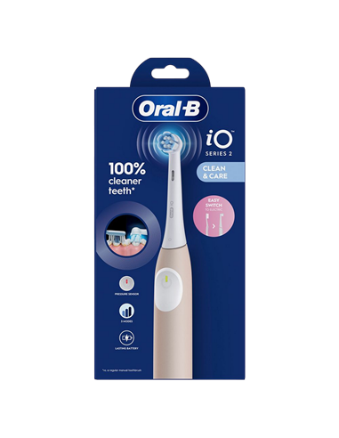 Электрическая зубная щетка Braun Oral-B iO2, Calm Pink