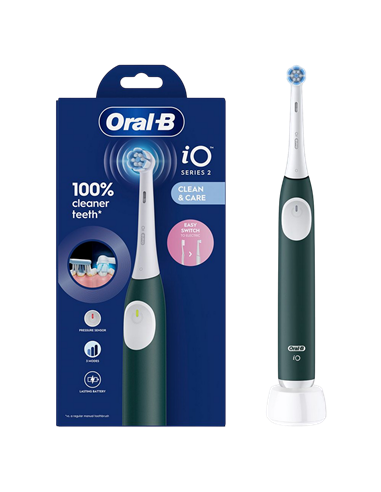Электрическая зубная щетка Braun Oral-B iO2, Forest Green