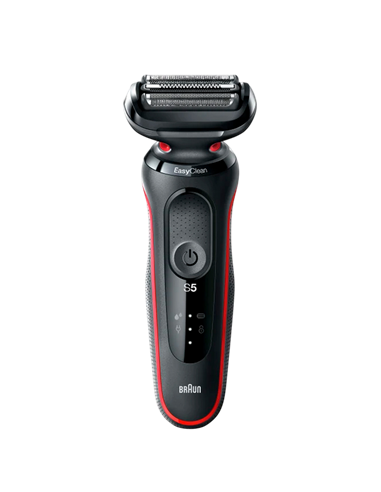 Электробритва мужская Braun 51-R1000s, Черный | Красный