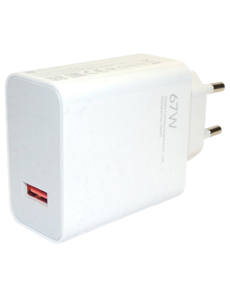 Încărcător Xiaomi HyperCharge Power, 67W, Alb