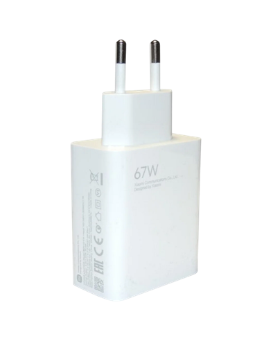 Încărcător Xiaomi HyperCharge Power, 67W, Alb