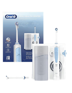 Ирригатор для полости рта Braun Oral-B OxyJet Health Center, Белый | Голубой 2