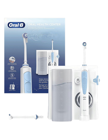 Irigator oral Braun Oral-B OxyJet Health Center, Alb | Albastru deschis