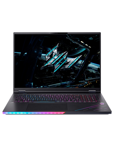 Laptop Gaming 18" Acer Predator Helios 18 AI PH18-73, Abyssal Black, Intel Core Ultra 9 275HX, 64GB/2048GB, Linux eShell