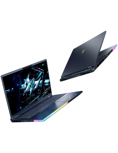 Laptop Gaming 18" Acer Predator Helios 18 AI PH18-73, Abyssal Black, Intel Core Ultra 9 275HX, 64GB/2048GB, Linux eShell