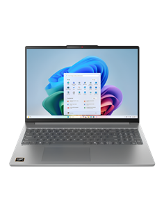 Ноутбук 16" Lenovo IdeaPad Slim 5 16AKP10, Luna Grey, AMD Ryzen AI 7 350, 32Гб/1024Гб, Без ОС
