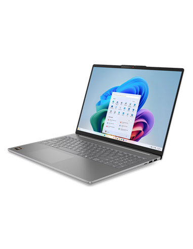 Laptop 16" Lenovo IdeaPad Slim 5 16AKP10, Luna Grey, AMD Ryzen AI 7 350, 32GB/1024GB, Fără SO