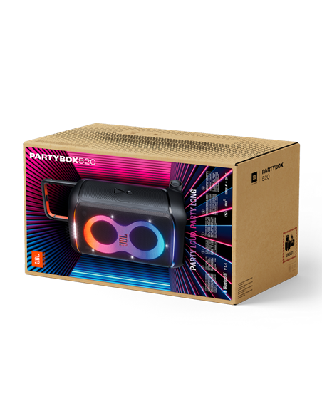 Аудиосистема JBL PartyBox 520, Чёрный