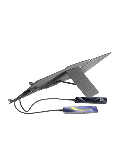 Încărcător Cellularline Portable Solar Charger, 20W, Gri Încărcător Cellularline Portable Solar Charger, 20W, Gri