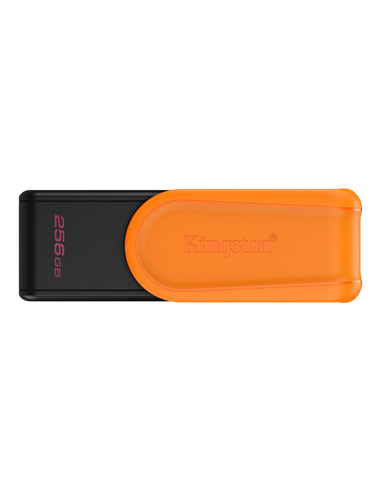 Memorie USB Kingston DataTraveler Exodia S, 256GB, Negru | Portocaliu