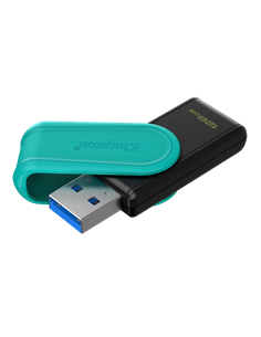 Memorie USB Kingston DataTraveler Exodia S, 128GB, Negru | Verde