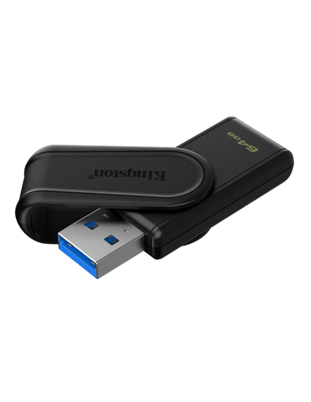 Memorie USB Kingston DataTraveler Exodia S, 64GB, Negru