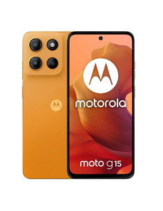 Smartphone Motorola Moto G15, 8GB/256GB, Sunrise Orange