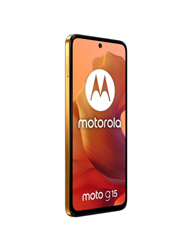 Smartphone Motorola Moto G15, 8GB/256GB, Sunrise Orange