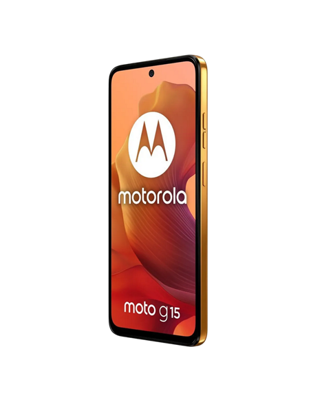 Smartphone Motorola Moto G15, 8GB/256GB, Sunrise Orange