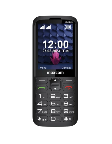 Мобильный телефон MaxCom MM443, Чёрный