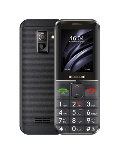 Telefon mobil MaxCom MM718, Negru