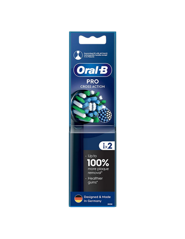 Duză pentru periuța de dinți electrică Braun Oral-B Pro Cross Action, Negru