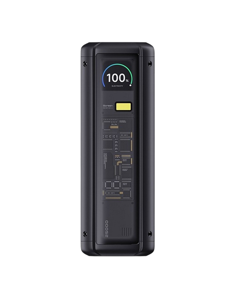 Acumulator extern Xiaomi 212W HyperCharge, 25000mAh, Negru