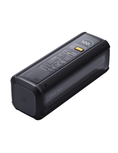 Acumulator extern Xiaomi 212W HyperCharge, 25000mAh, Negru