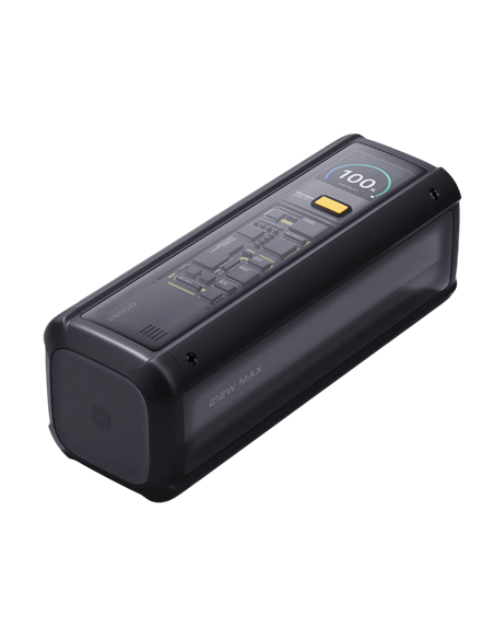 Acumulator extern Xiaomi 212W HyperCharge, 25000mAh, Negru