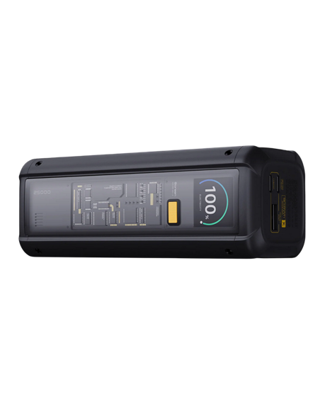 Acumulator extern Xiaomi 212W HyperCharge, 25000mAh, Negru