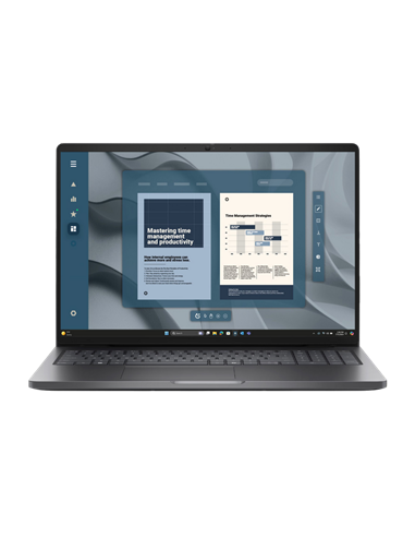 Laptop Business 16" DELL Pro 16 PC16255, Magnetite, AMD Ryzen 5 PRO 230, 16GB/1024GB, Windows 11 Pro